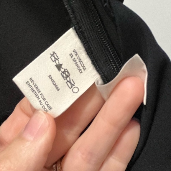 NWT LITA BY CIARA REVOLVE BLACK TIE FRONT JUMPSUIT STYLE: L230-1 Size S - Picture 9 of 12